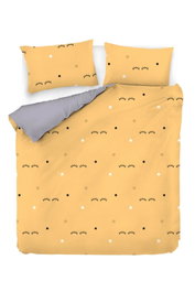 L'essentiel linge de maison Dide - Yellow Juego de Funda Nórdica Doble Ranforce